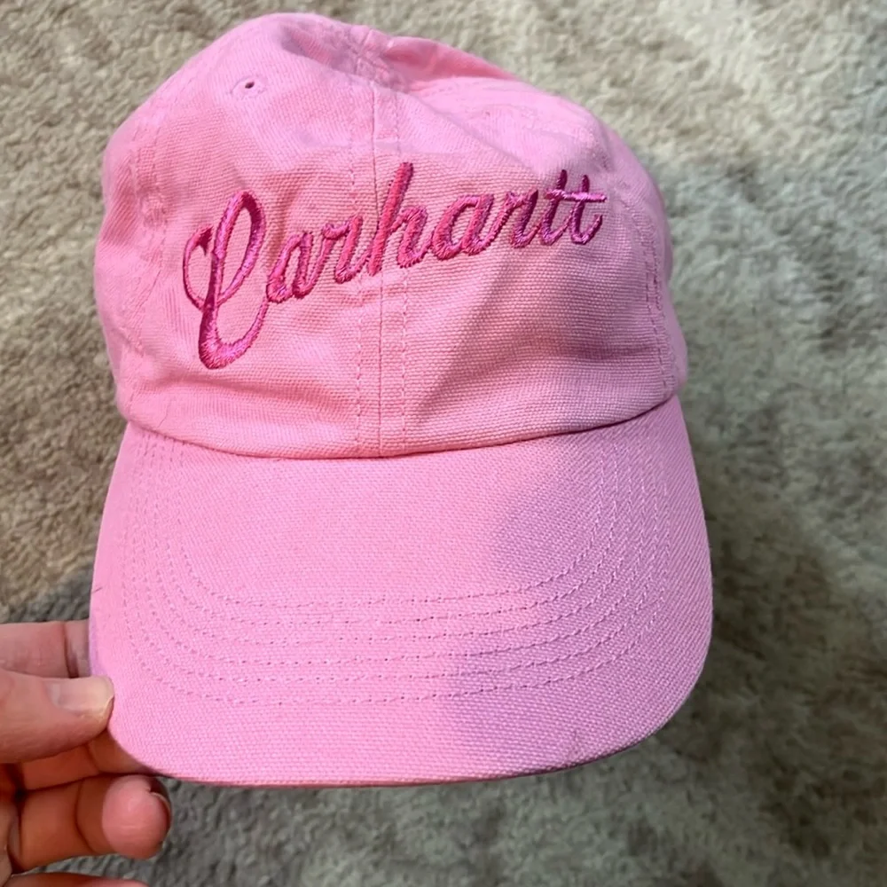 Little girl pink Carhartt hat